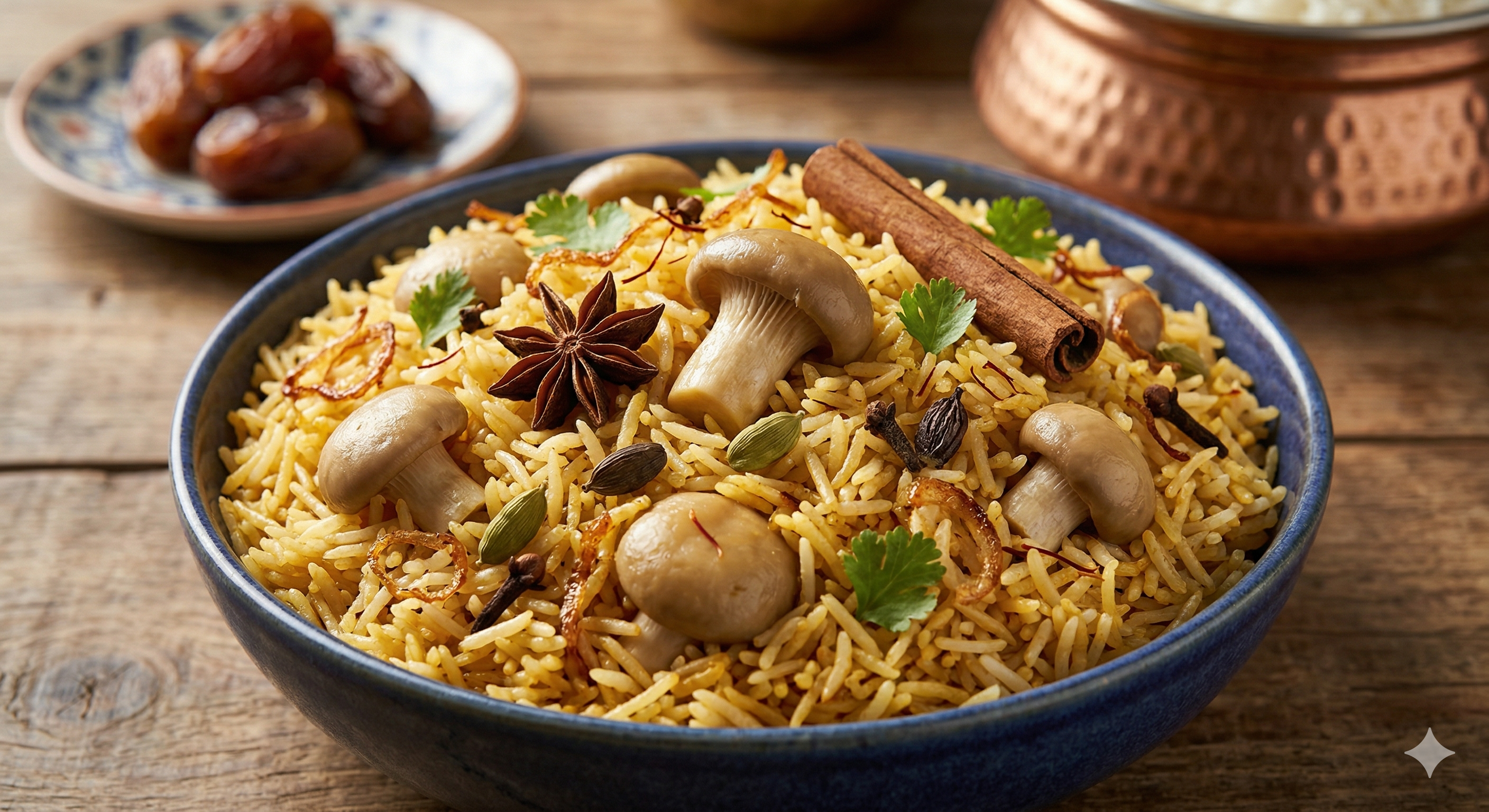 Mushroom Biryani